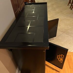 Black Storage Cabinet / Sideboard